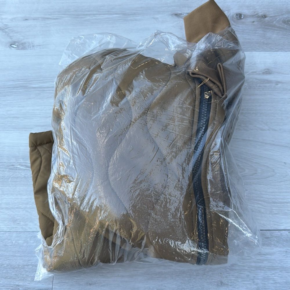 Hawk & Co Men's Onion Quilted Bark Brown Jacket Large NWT in packaging - Picture 3 of 8